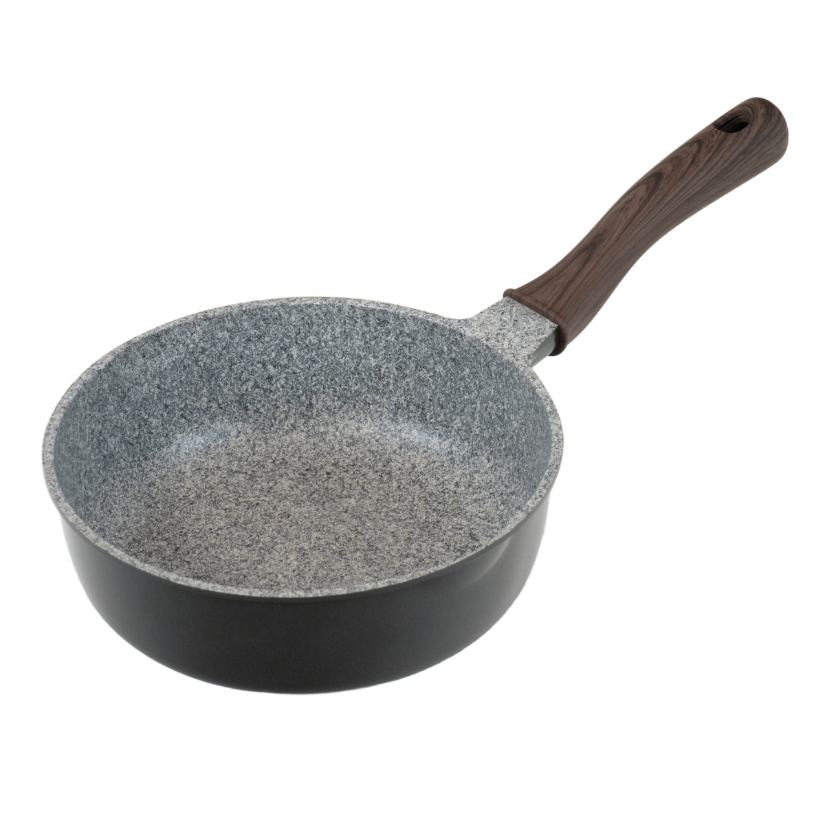 フライパン 20cm 深型 ガス火専用 デイズクックNeo 超軽量 ( ガス火対応 直火対応 炒め鍋 ふっ素加工 金属ヘラOK 軽い 20センチ ミニフライパン いため鍋 フッ素加工 フッ素コーティング アルミ製 )