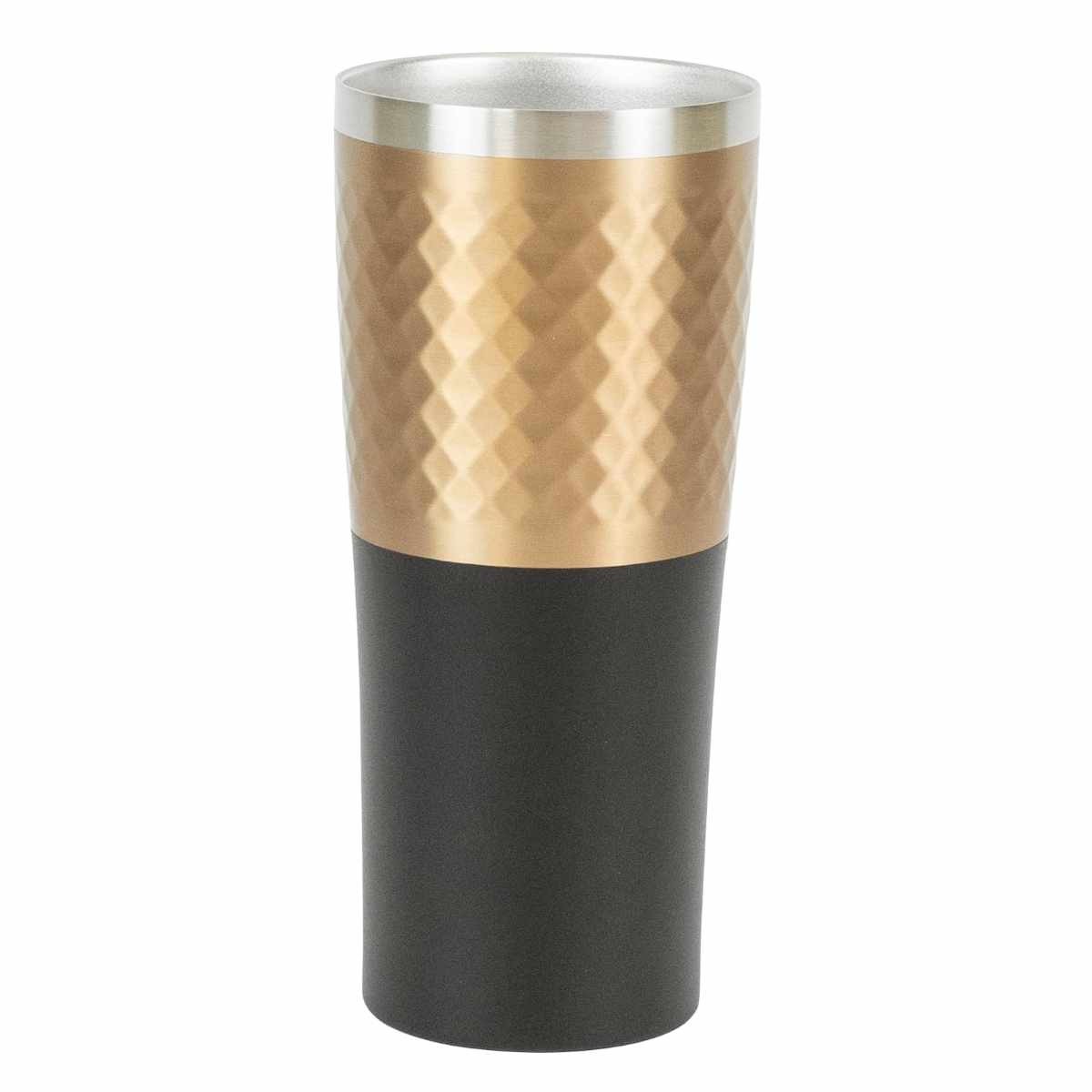 タンブラー 430ml フォルテック ステンレスカラータンブラー ( ステンレス 保温 保冷 真空断熱構造 ステンレスタンブラー ビアタンブラー 高級感 シンプル 丈夫 スマート設計 お酒 ビール 熱燗 焼酎 チューハイ ハイボール ) 【コッパー】 コッパー