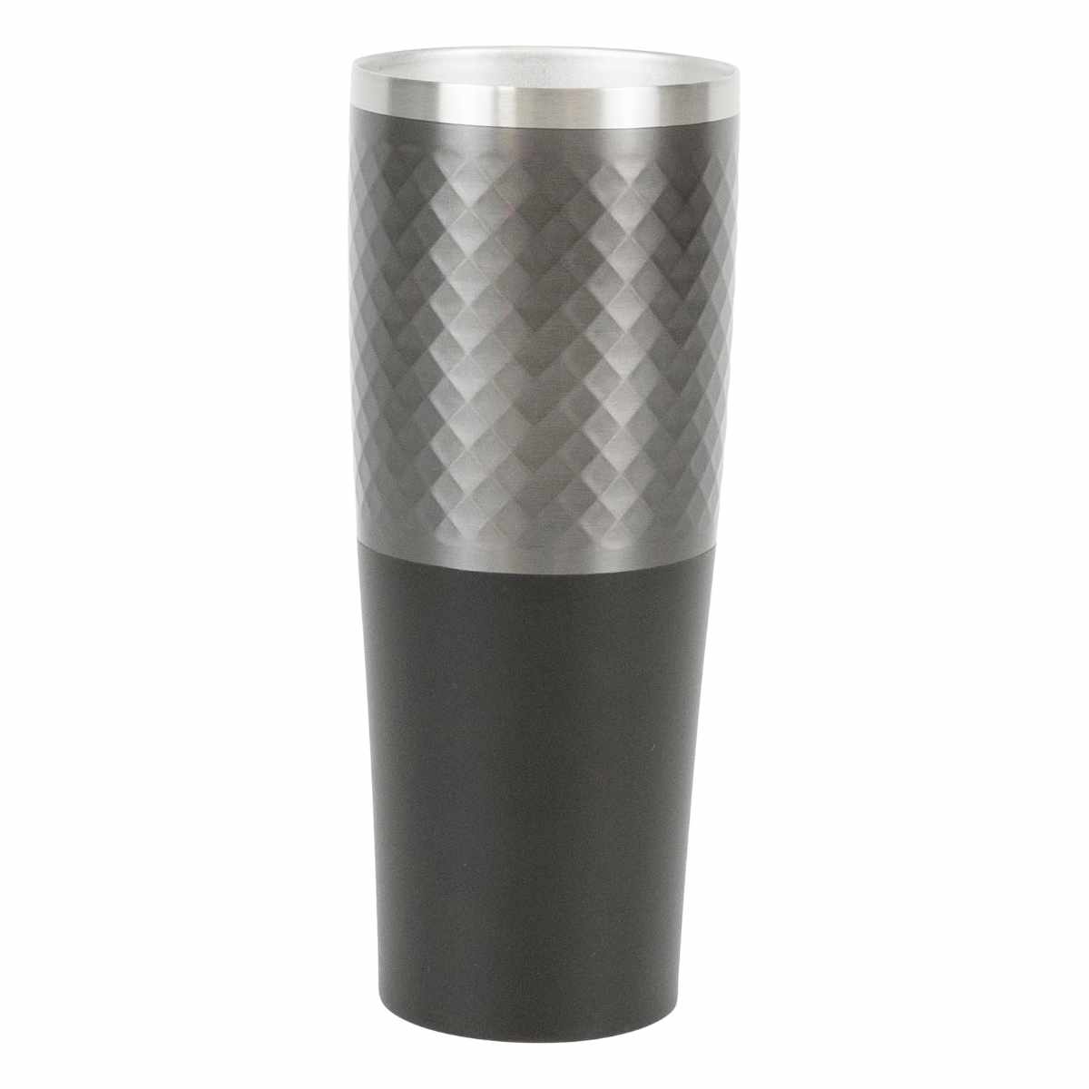 タンブラー 600ml フォルテック ステンレスカラータンブラー ( ステンレス 保温 保冷 真空断熱構造 ステンレスタンブラー ビアタンブラー 高級感 シンプル 丈夫 スマート設計 お酒 ビール 熱燗 焼酎 チューハイ ハイボール ) 【グレー】 グレー