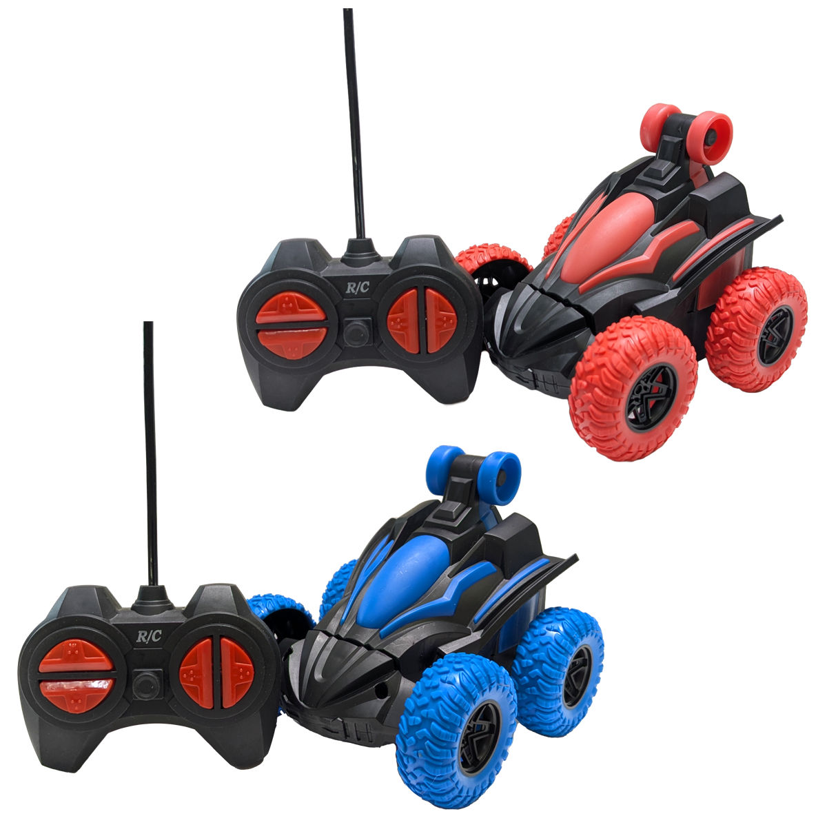 ラジコンカー アクションラジコン 360度回転 ※色は選べません ( おもちゃ ラジコン 子供向け 車 くるま 玩具 人気 ギフト 男の子 女の子 かっこいい リモコンカー 大人 子供 遊び 簡単操作 乾電池式 クリスマス 誕生日 プレゼント )