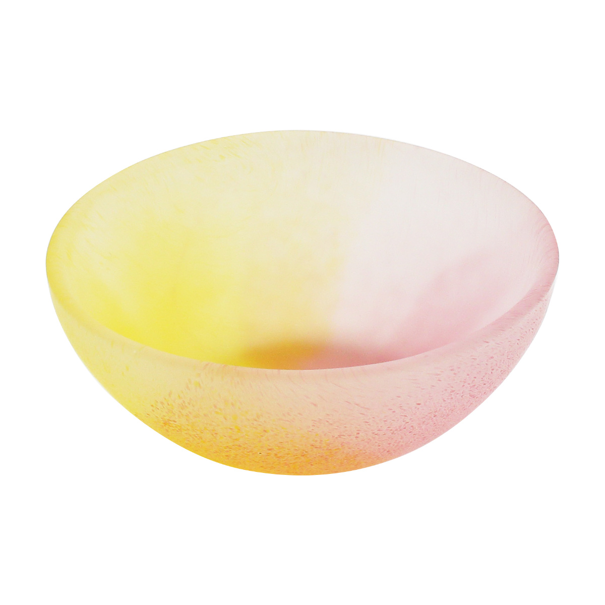 ボウル 空のいろどり ミスト ( ガラス 日本製 器 お皿 皿 プレート 11.5cm おしゃれ かわいい ガラスボウル アイス ゼリー シャーベット おやつ フルーツ ) 【夕焼け】 夕焼け