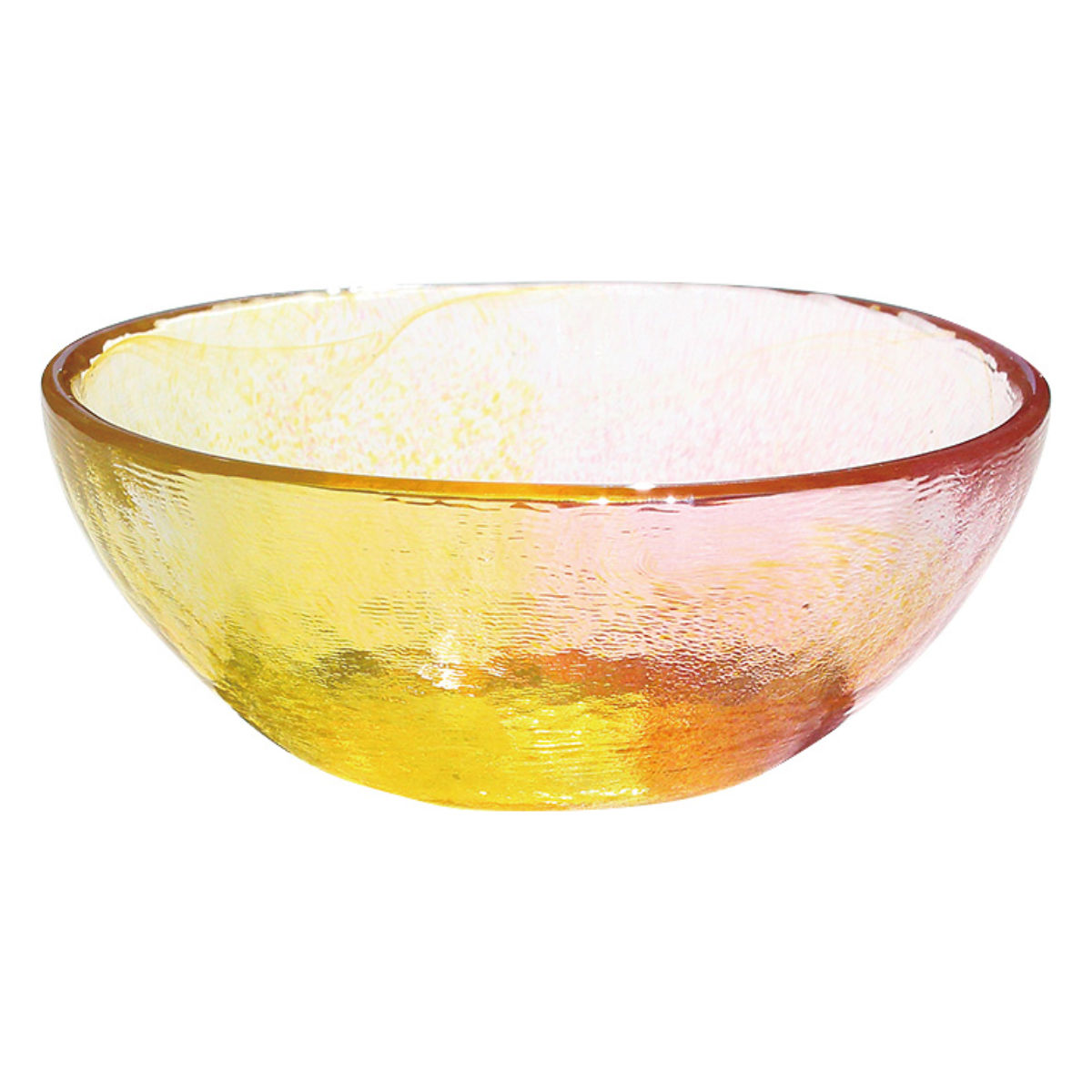 ボウル 空のいろどり ( ガラス 日本製 皿 器 お皿 プレート 小鉢 11.5cm おしゃれ かわいい スイーツ サラダ スープ 鉢 中鉢 きれい 空 ガラス製 ) 【夕焼け】 夕焼け