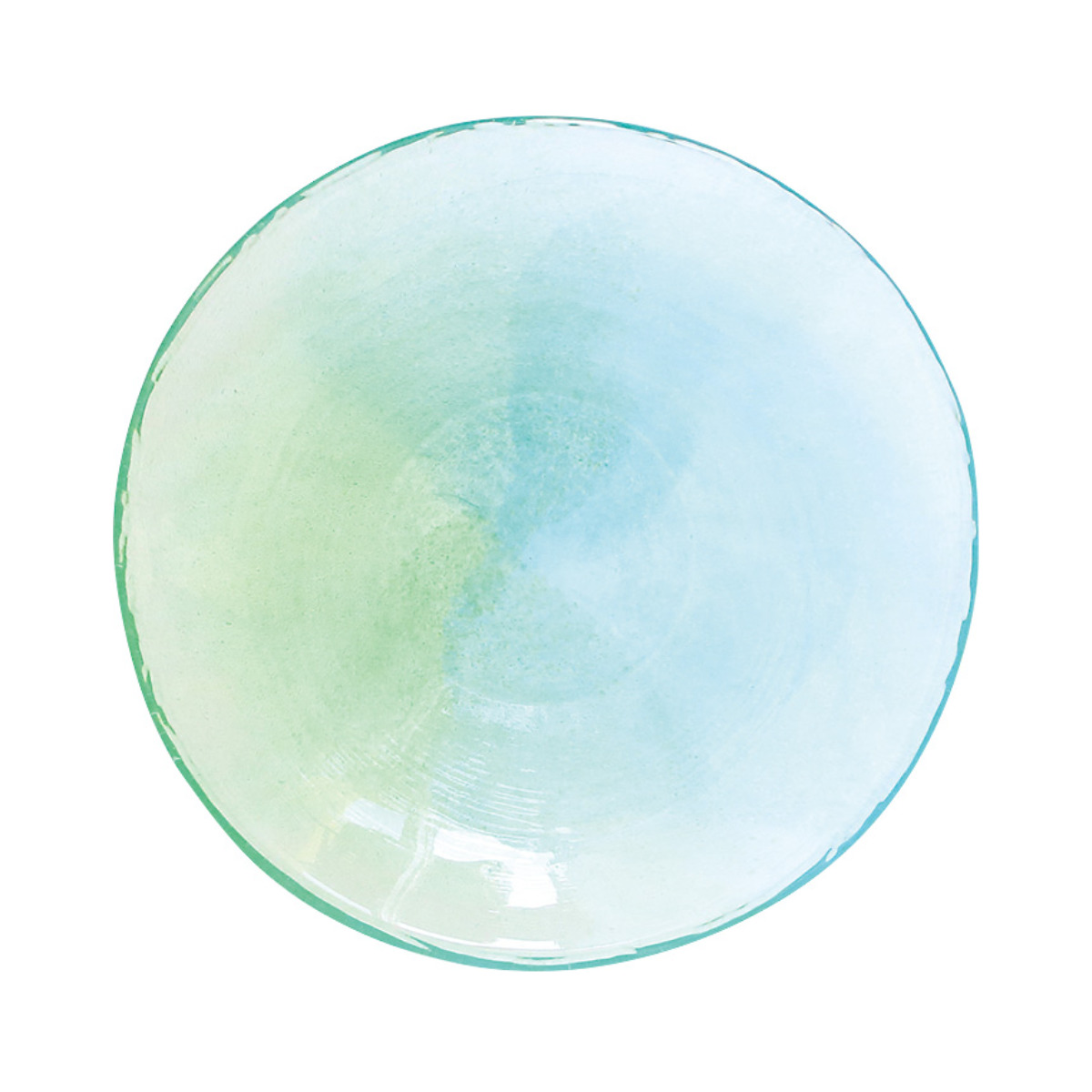皿 空のいろどり 取皿 ( ガラス 日本製 お皿 プレート 小鉢 器 ボウル 16cm おしゃれ かわいい スイーツ お菓子 デザート フルーツ きれい 空 ガラス製 ) 【蒼天】 蒼天