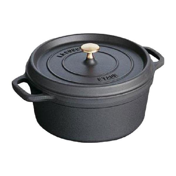 STAUB ストウブ ピコ・ココット ラウンド 20cm 抗う グレー