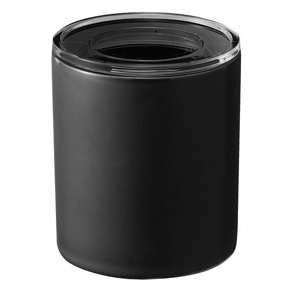 Dショッピング 保存容器 中身が見える 陶器 キャニスター L Tower タワー 山崎実業 電子レンジ対応 漬物容器 調味料入れ 調味料 スパイス 砂糖 塩 容器 ポット ケース タワーシリーズ おしゃれ Yamazaki ブラック カテゴリ 保存容器の販売できる商品