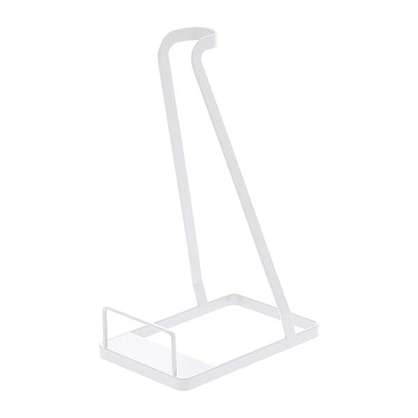 山崎実業 tower スティッククリーナースタンド タワー ( タワーシリーズ 掃除機 ハンディクリーナー リビング 収納 おしゃれ ) 【ホワイト】 ホワイト