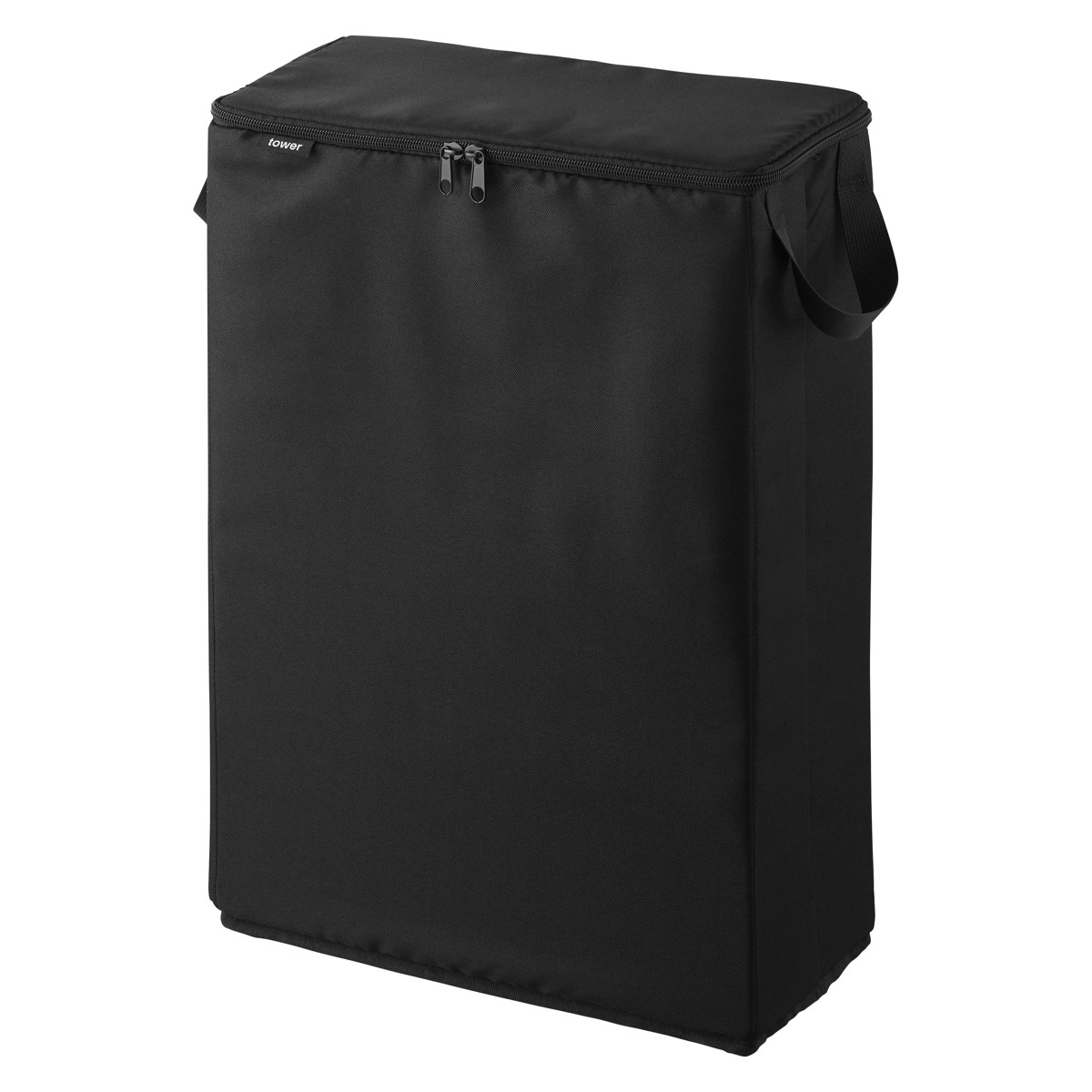 山崎実業 tower フリマ梱包資材収納ボックス タワー ( 4903208047814 タワーシリーズ 梱包資材収納ボックス 梱包資材 収納ボックス 収納ケース 梱包 資材 粘着テープ カッター 梱包道具 スリム 省スペース ) 【ブラック】 ブラック