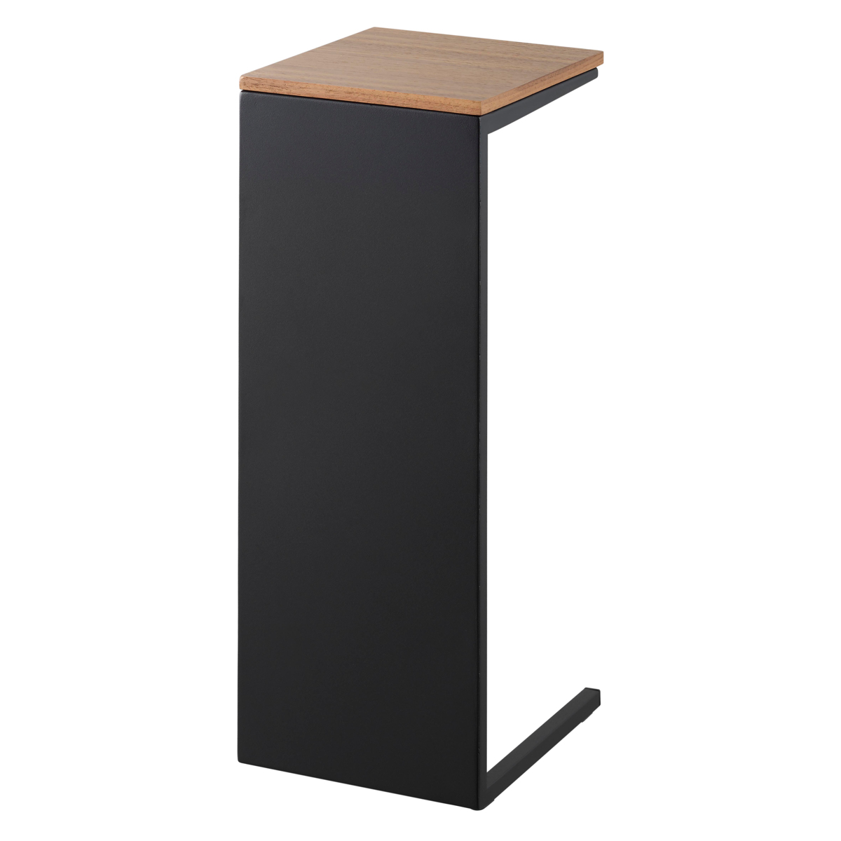 山崎実業 tower 目隠しトイレ配管カバー タワー ( 4903208052238 タワーシリーズ 目隠し トイレ配管カバー 配管カバー トイレ 配管 電源コード 隠す収納 収納 隠す トイレ収納 カバー スリム 天板 ) 【ブラック】 ブラック