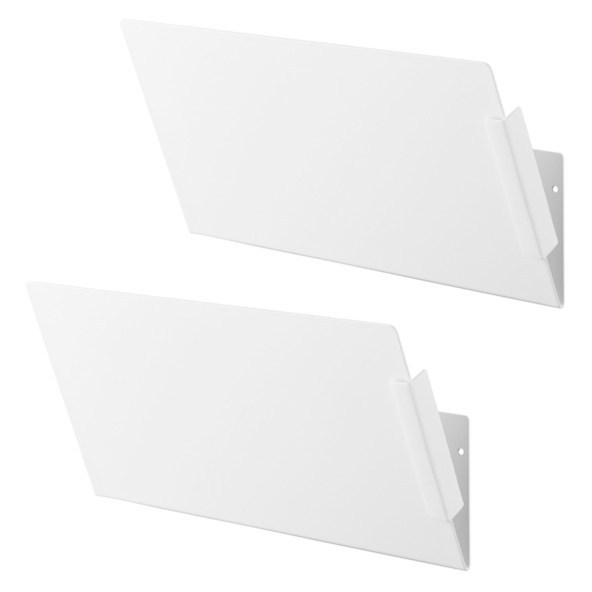 山崎実業 tower ウォール縦横連結プリント収納ラック タワー 石こうボード壁対応 2個組 ( 4903208013437 タワーシリーズ 縦横連結 2個 プリント収納 ラック 石膏ボード 石こうボード 壁面 レターケース ) 【ホワイト】 ホワイト