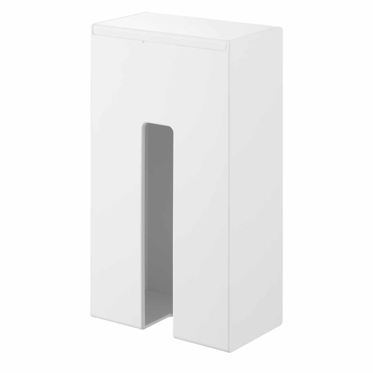 山崎実業 tower マグネット使い捨て手袋ホルダー タワー ( 4903208013796 タワーシリーズ 使い捨て手袋ホルダー マグネット ホルダー 使い捨て手袋 使い捨て手袋収納 収納 ストッカー コンパクト ) 【ホワイト】 ホワイト