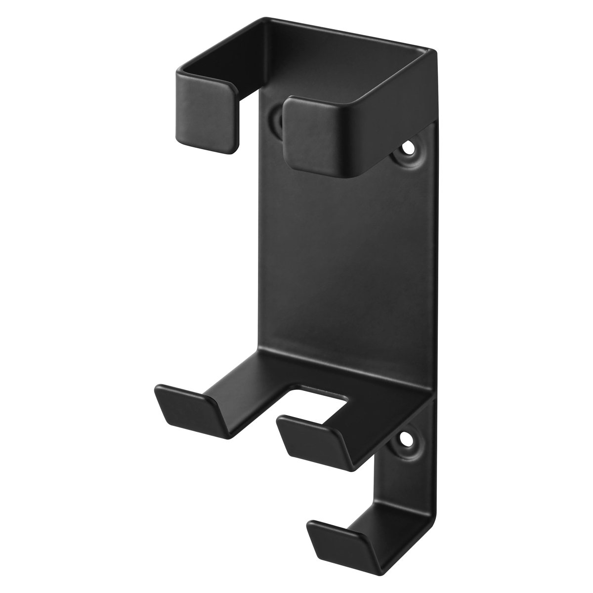 山崎実業 tower ウォールヘアーアイロンホルダー タワー 石こうボード壁対応 ( 4903208013451 タワーシリーズ ヘアーアイロンホルダー 石こうボード壁 壁面 ヘアアイロン ヘアアイロンホルダー ) 【ブラック】 ブラック