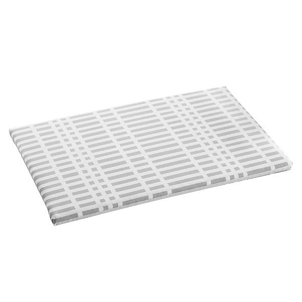 山崎実業 北欧風 暮らしの定番 平型アイロン台 ( 4903208012225 アイロン台 脚なし チェック アイロンボード 北欧 軽量 コンパクト 平型タイプ 折りたたみ アイロン掛け 作業台 )