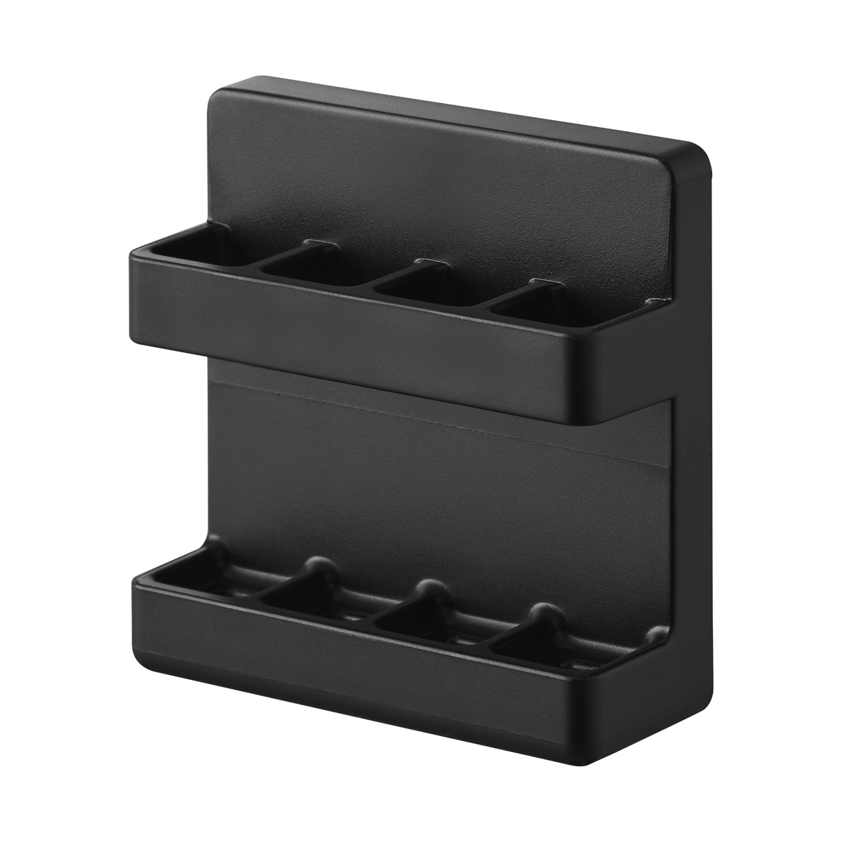 山崎実業 tower フィルムフック歯間ブラシホルダー タワー ( 4903208100212 タワーシリーズ 歯間ブラシホルダー フィルムフック 歯間ブラシ 収納 歯磨き用品収納 歯間ブラシ収納 浮かせる収納 浮かせて収納 ) 【ブラック】 ブラック