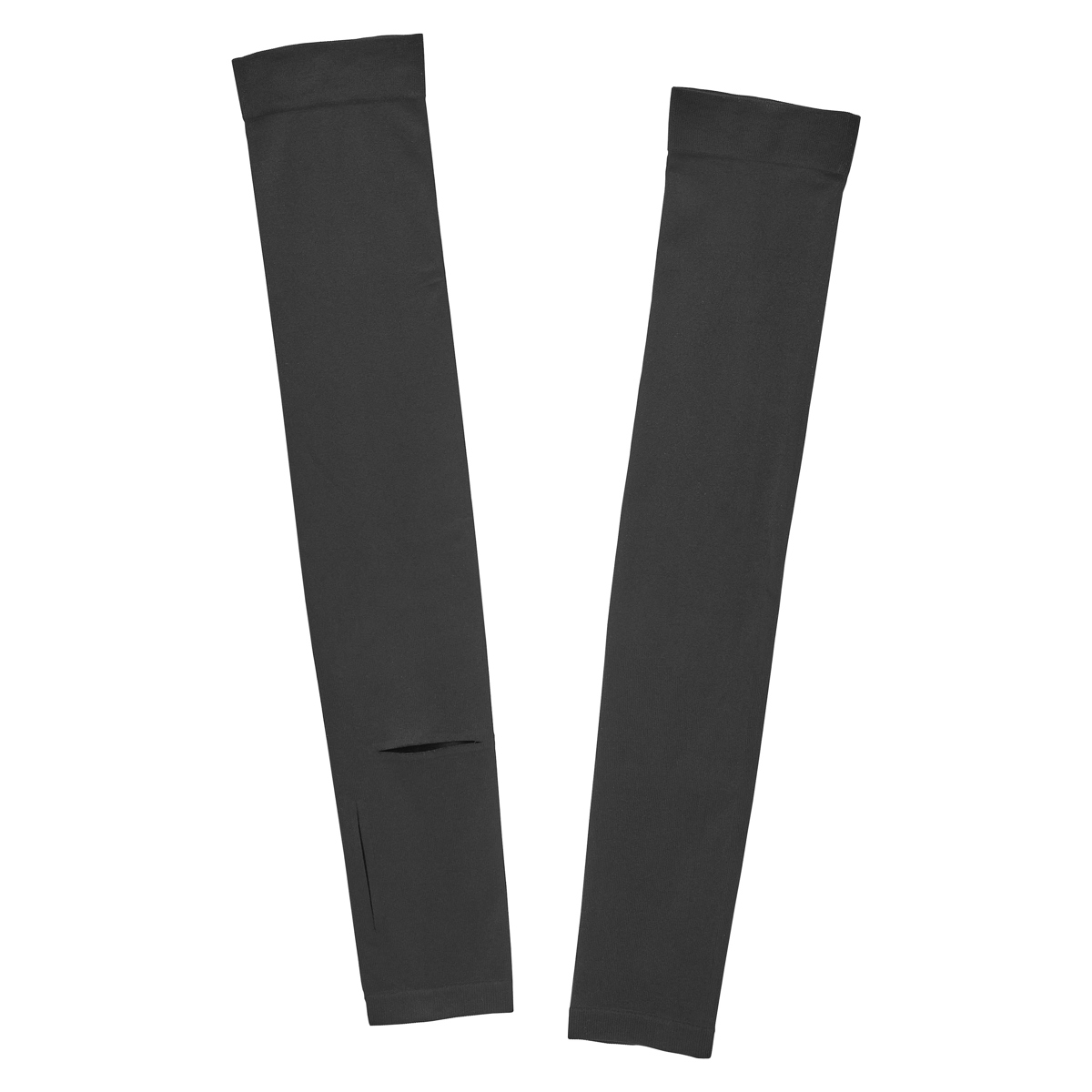 山崎実業 tower リバーシブルで使えるアームカバー タワー ( 4903208102117 タワーシリーズ アームカバー リバーシブル 接触冷感 UVカット UVカット機能付き ロングアームカバー 時計用スリット 手袋 日焼け防止 ひんやり素材 ) 【ブラック】 ブラック