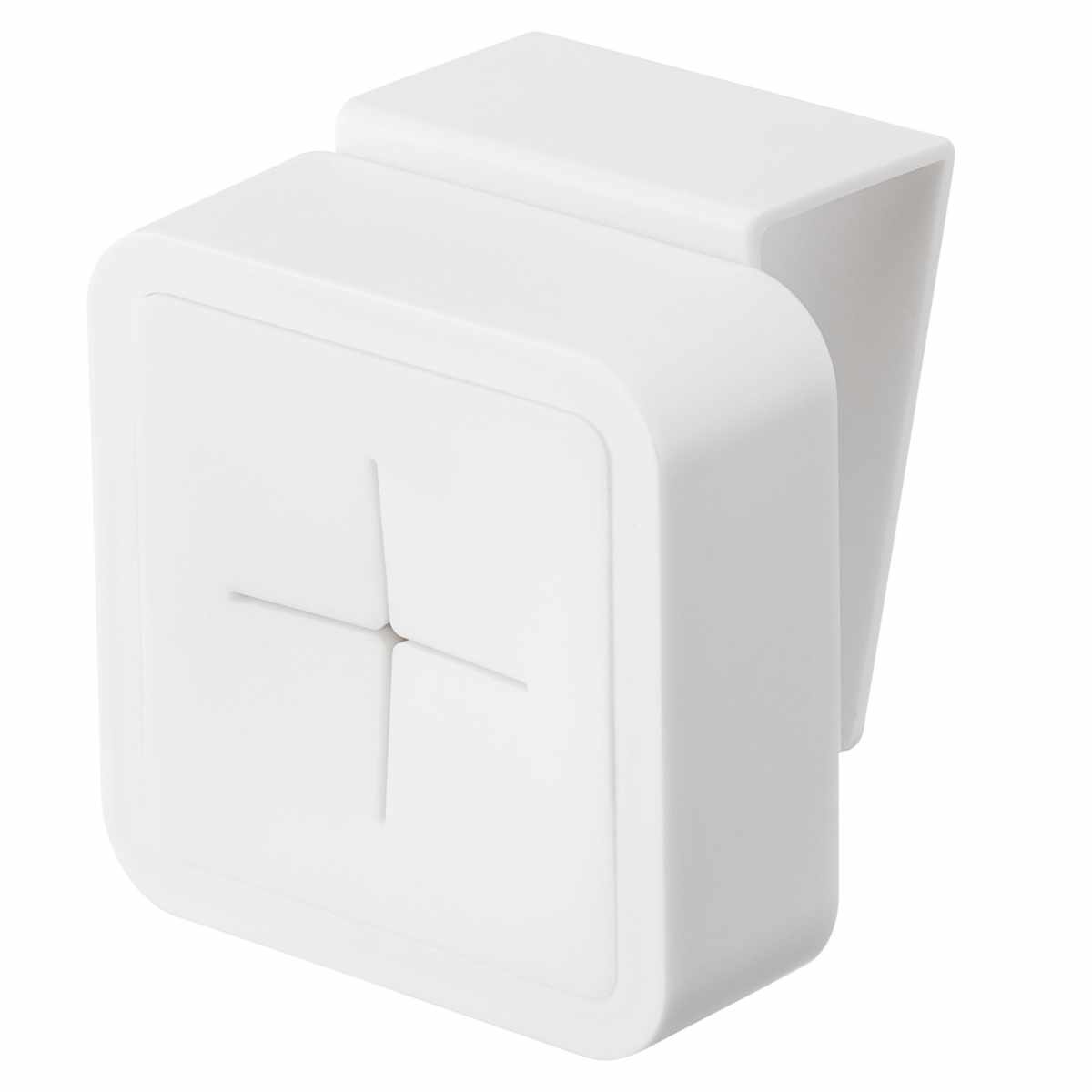 山崎実業 AQUA シンク扉タオルホルダー アクア ホワイト ( 4903208041362 アクアシリーズ タオルホルダー ふきん掛け 吊戸棚 シンク扉 タオルハンガー タオル ホルダー キッチン雑貨 )