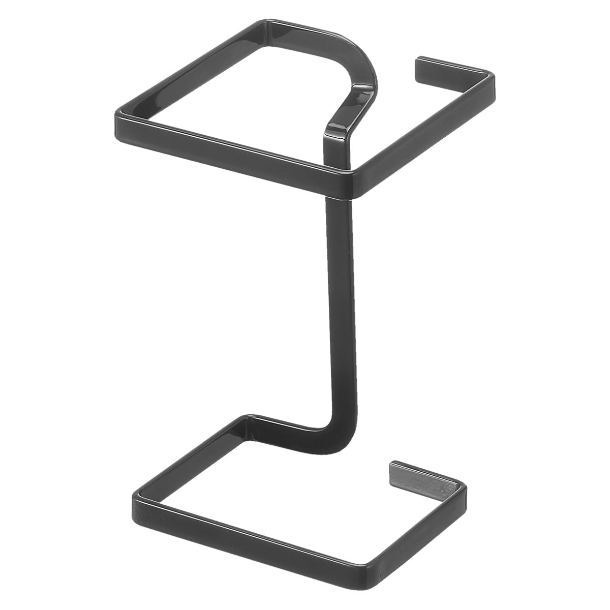 山崎実業 tower コーナーに置ける水切りネットホルダー タワー スクエア ( 4903208102056 タワーシリーズ 水切りネットホルダー 四角 コーナーに置ける 水切りネット ホルダー コーナー コンパクト シンク コーナーラック ) 【ブラック】 ブラック