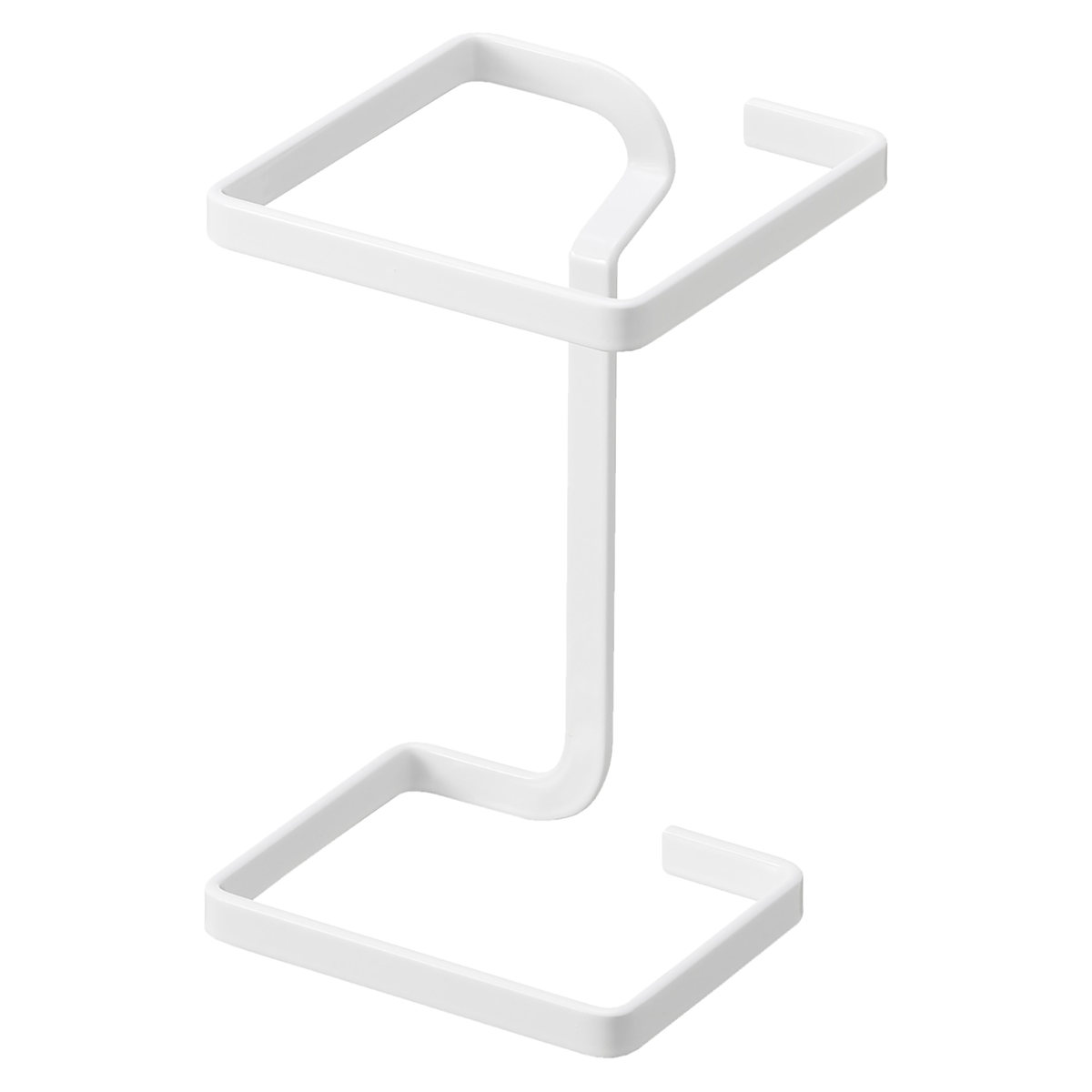 山崎実業 tower コーナーに置ける水切りネットホルダー タワー スクエア ( 4903208102056 タワーシリーズ 水切りネットホルダー 四角 コーナーに置ける 水切りネット ホルダー コーナー コンパクト シンク コーナーラック ) 【ホワイト】 ホワイト