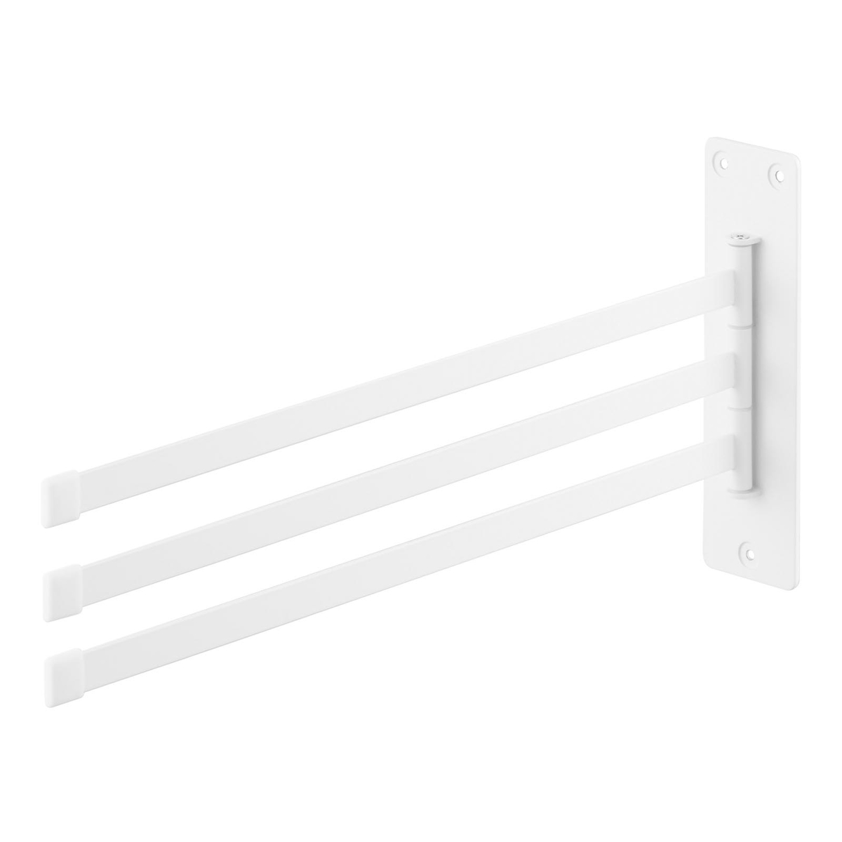 山崎実業 tower ウォールタオルハンガー タワー 3連 石こうボード壁対応 ( 4903208100984 タワーシリーズ タオルハンガー 3連ハンガー 3連タオルハンガー タオル ハンガー たおる掛け 石こうボード壁 ) 【ホワイト】 ホワイト