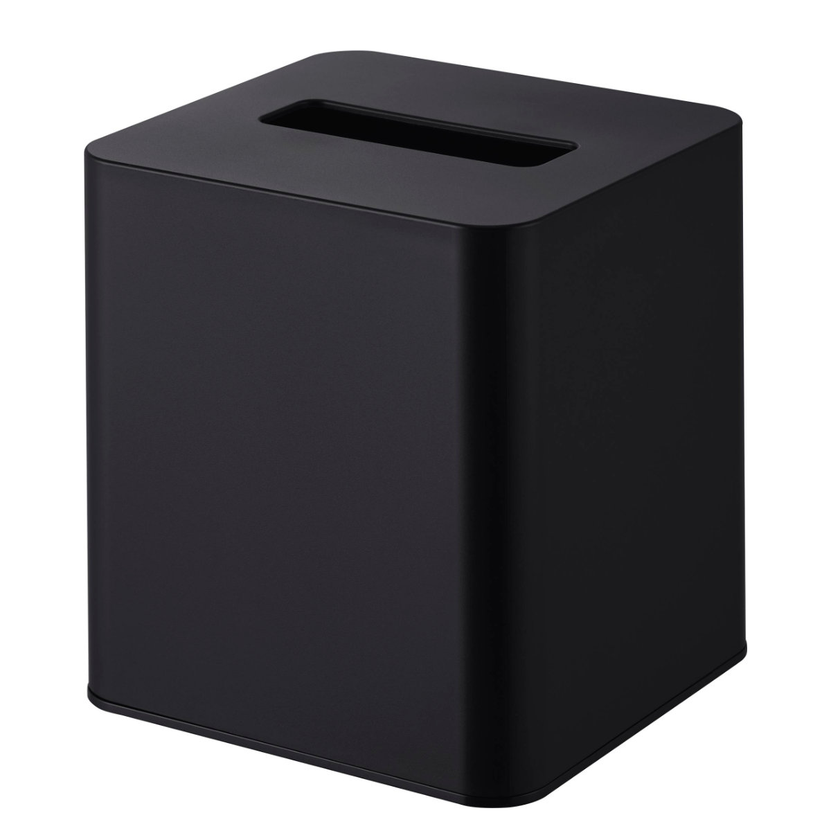山崎実業 tower コンパクトティッシュケース スクエア タワー ( 4903208100540 タワーシリーズ コンパクト ティッシュケース ティッシュボックス ティッシュカバー ティッシュ スクエアティッシュケース 四角形 ) 【ブラック】 ブラック
