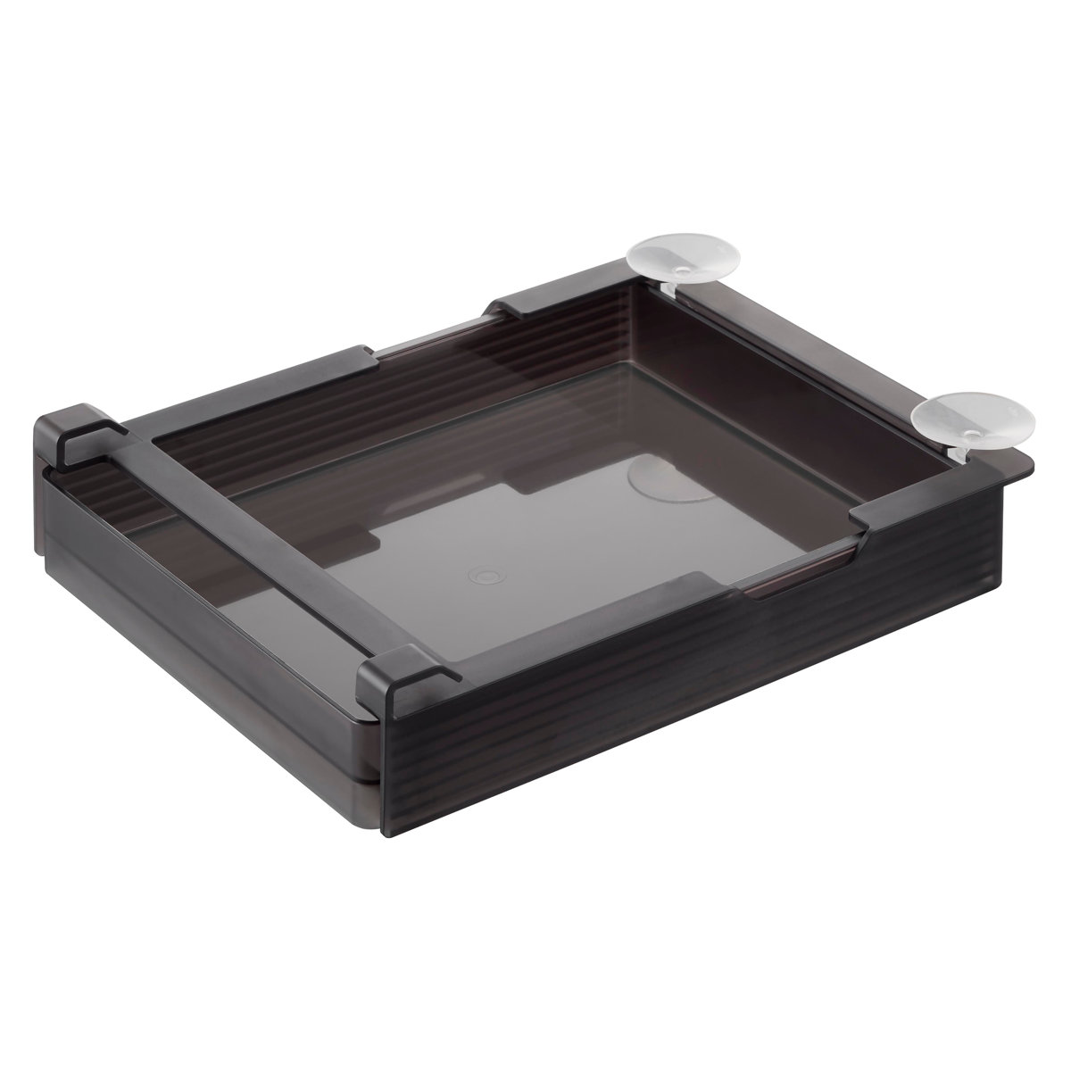 山崎実業 tower 冷蔵庫中棚下高さ調節ラック タワー L ( 4903208101103 タワーシリーズ 冷蔵庫中 棚下収納ラック 高さ調節可能 冷蔵庫 棚下 高さ調節できる 収納ラック 冷蔵庫整理 引き出し式 吊り下げ 収納 ) 【ブラック】 ブラック