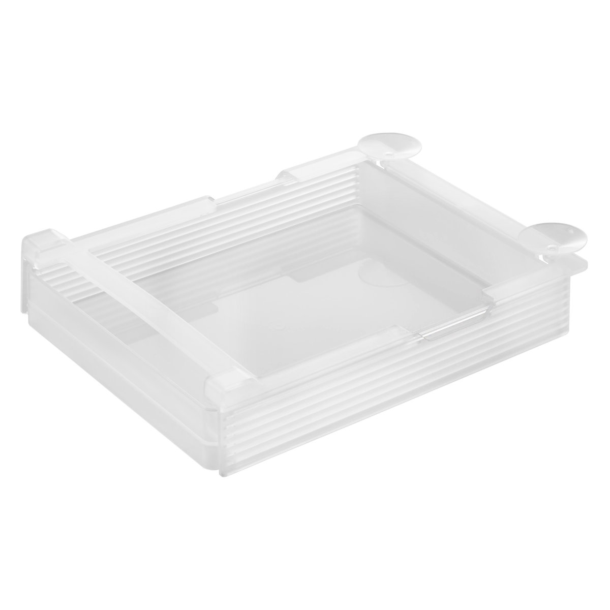 山崎実業 tower 冷蔵庫中棚下高さ調節ラック タワー L ( 4903208101103 タワーシリーズ 冷蔵庫中 棚下収納ラック 高さ調節可能 冷蔵庫 棚下 高さ調節できる 収納ラック 冷蔵庫整理 引き出し式 吊り下げ 収納 ) 【ホワイト】 ホワイト