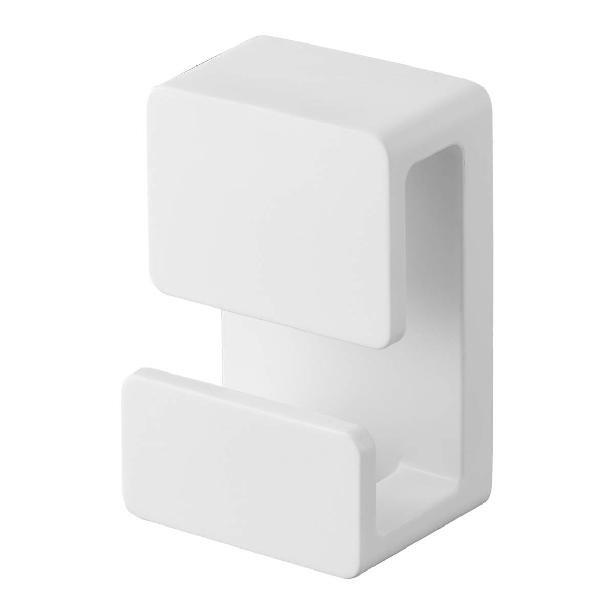 山崎実業 MIST フィルムフック湯おけホルダー ミスト ( 4903208102810 ミストシリーズ 湯おけホルダー 手おけホルダー フィルムフック 壁掛けフック 収納ラック バスラック 風呂 浴室 壁面収納 壁面 浮かせる収納 浮かせて収納 )