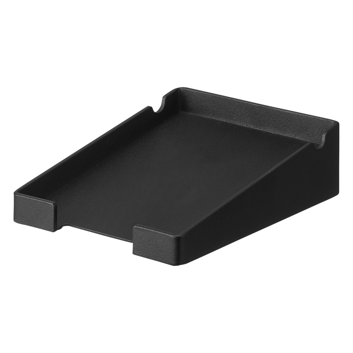 山崎実業 tower ペンが置けるメモホルダー タワー ( 4903208103282 タワーシリーズ メモホルダー 卓上 卓上メモ メモケース ペンが置ける メモ ホルダー メモ帳 ズレにくい 取り出しやすい デスク ) 【ブラック】 ブラック