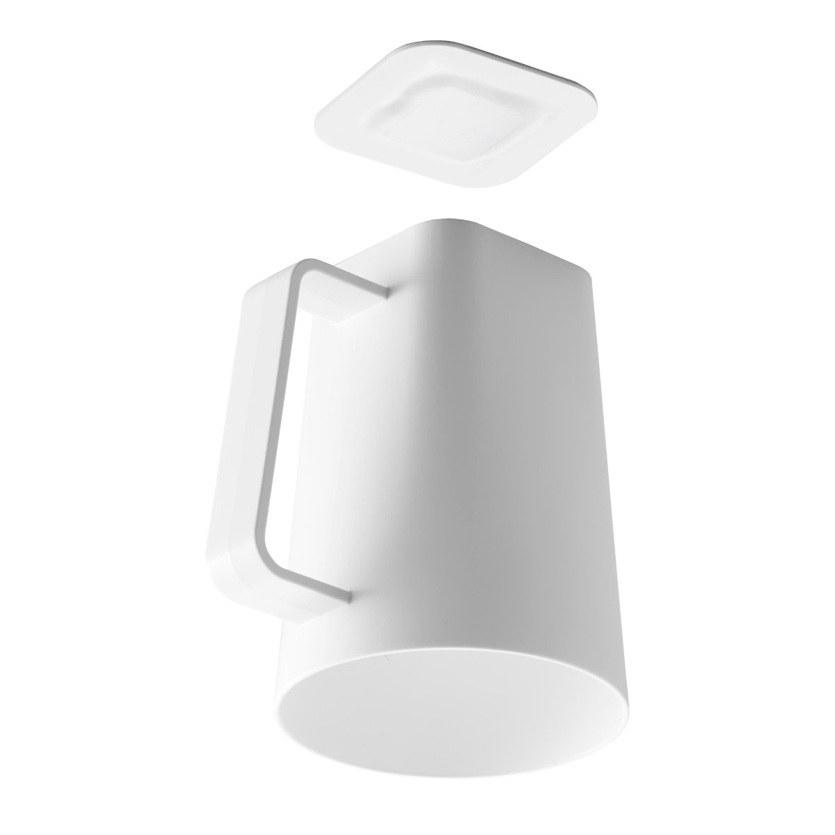 山崎実業 MIST フィルムシート洗面戸棚下マグネット取っ手付きタンブラー ミスト ( 4903208102803 山崎実業 MIST ミストシリーズ タンブラー コップ 取っ手付き フィルムシート 洗面戸棚下 マグネット 洗面所 歯みがき 清潔 )