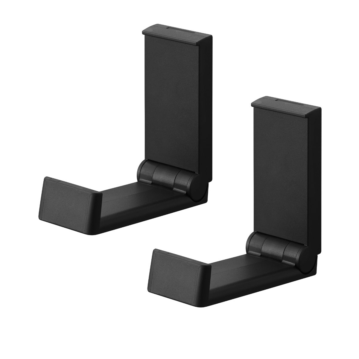 山崎実業 tower 壁付け折り畳みフック タワー 2個組 ( 4903208105514 タワーシリーズ フック 折りたたみフック 折りたたみ式フック 収納 折りたたみ コート 折りたためる 壁面 壁面収納 バッグ 帽子 ) 【ブラック】 ブラック