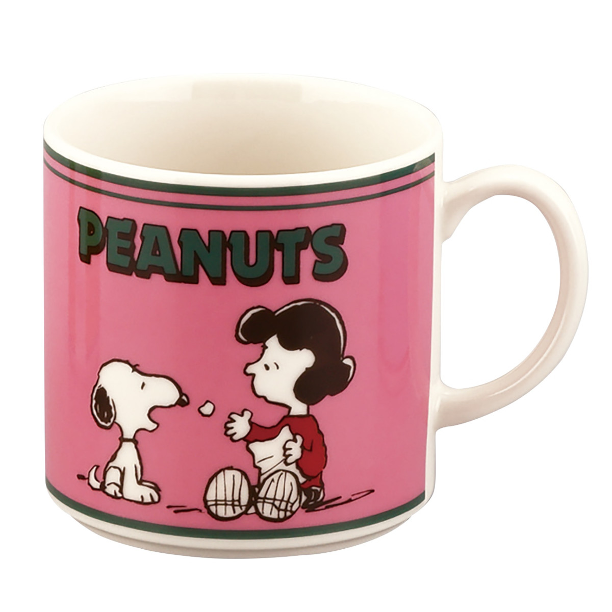 マグカップ マグ スヌーピー ( 350ml 電子レンジ対応 食洗機対応 磁器 マグコップ カップ 食器 日本製 キャラクター かわいい レトロ プレゼント ギフト ) 【ルーシー】 ルーシー