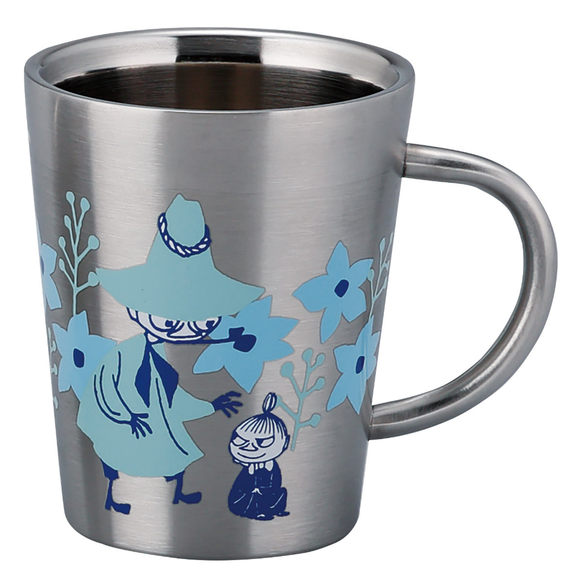 マグカップ MOOMIN 二重マグ ( 360ml ステンレス 保冷 保温 マグ マグコップ カップ 食器 ムーミン リトルミイ スナフキン キャラクター キャラ グッズ おしゃれ ) 【スナフキン】 スナフキン