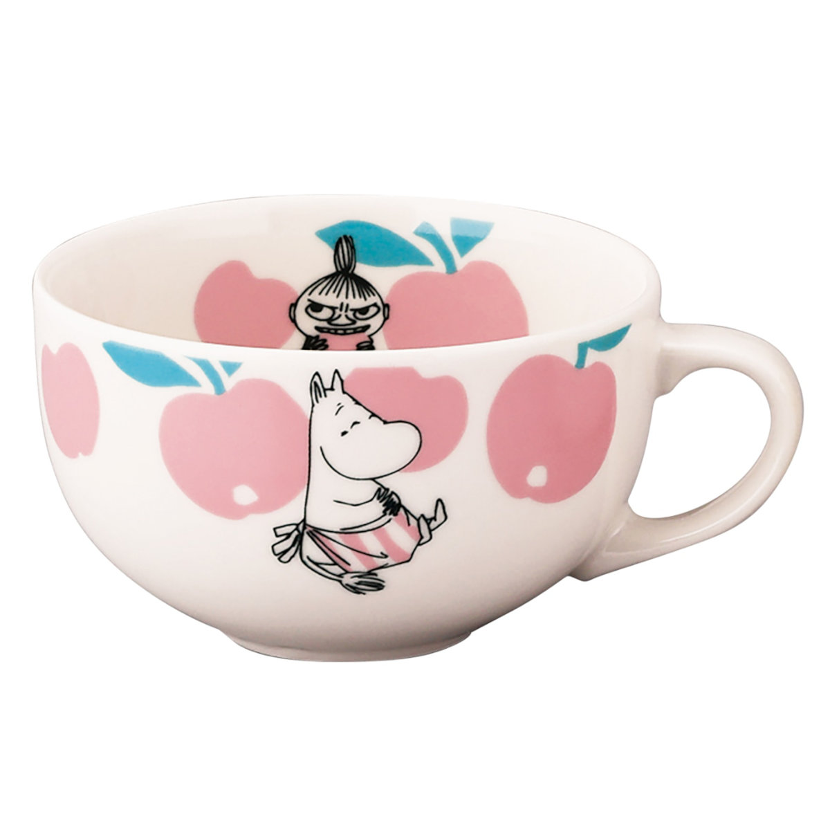 ボウル MOOMIN スープマグ ( 400ml 食洗機対応 電子レンジ対応 磁器 日本製 スープカップ マグ マグカップ マグコップ カップ 食器 ムーミン リトルミイ スナフキン キャラクター キャラ グッズ おしゃれ ) 【リトルミイ】 リトルミイ