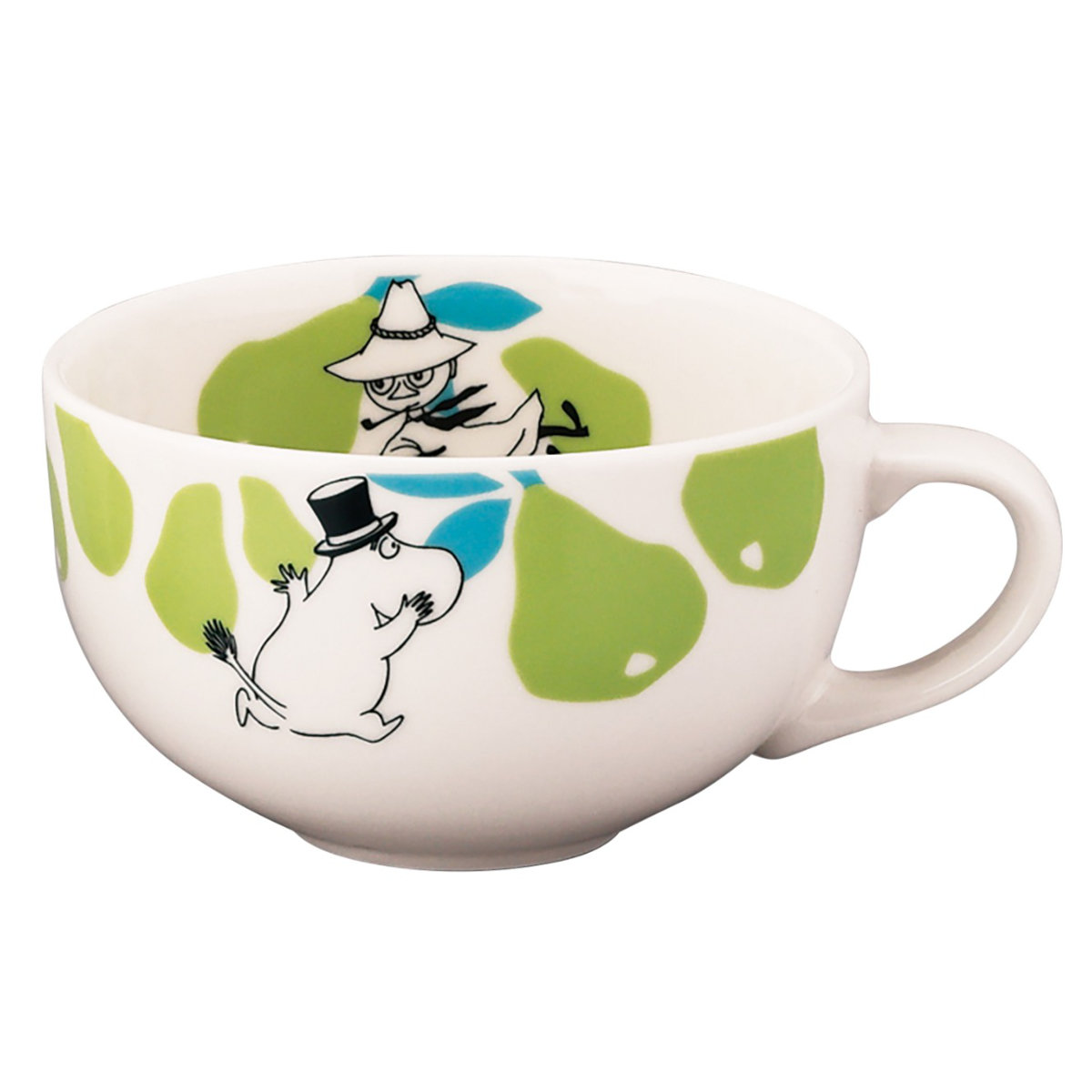 ボウル MOOMIN スープマグ ( 400ml 食洗機対応 電子レンジ対応 磁器 日本製 スープカップ マグ マグカップ マグコップ カップ 食器 ムーミン リトルミイ スナフキン キャラクター キャラ グッズ おしゃれ ) 【スナフキン】 スナフキン