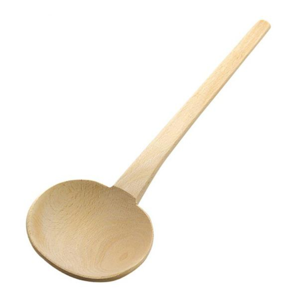 おたま 並玉杓子 大 天然木 日本製 ( お玉 しゃくし 木製杓子 平型杓子 キッチンツール キッチン用品 木製 レードル 木製お玉 調理器具 穴無しお玉 取り分けお玉 取り分けスプーン 和風 )