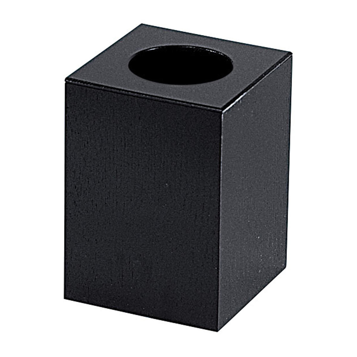 ゴミ箱 中 日本製 木製 中枠付き ( ごみ箱 天然木 角型 タモ材 小型 スリム ナチュラル おしゃれ 袋が見えにくい インテリア シンプル モダン ) 【ブラック】 ブラック