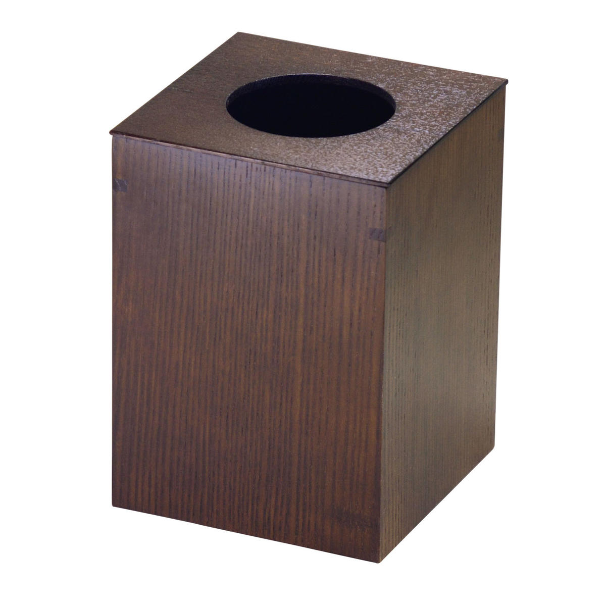 ゴミ箱 中 日本製 木製 中枠付き ( ごみ箱 天然木 角型 タモ材 小型 スリム ナチュラル おしゃれ 袋が見えにくい インテリア シンプル モダン ) 【ブラウン】 ブラウン