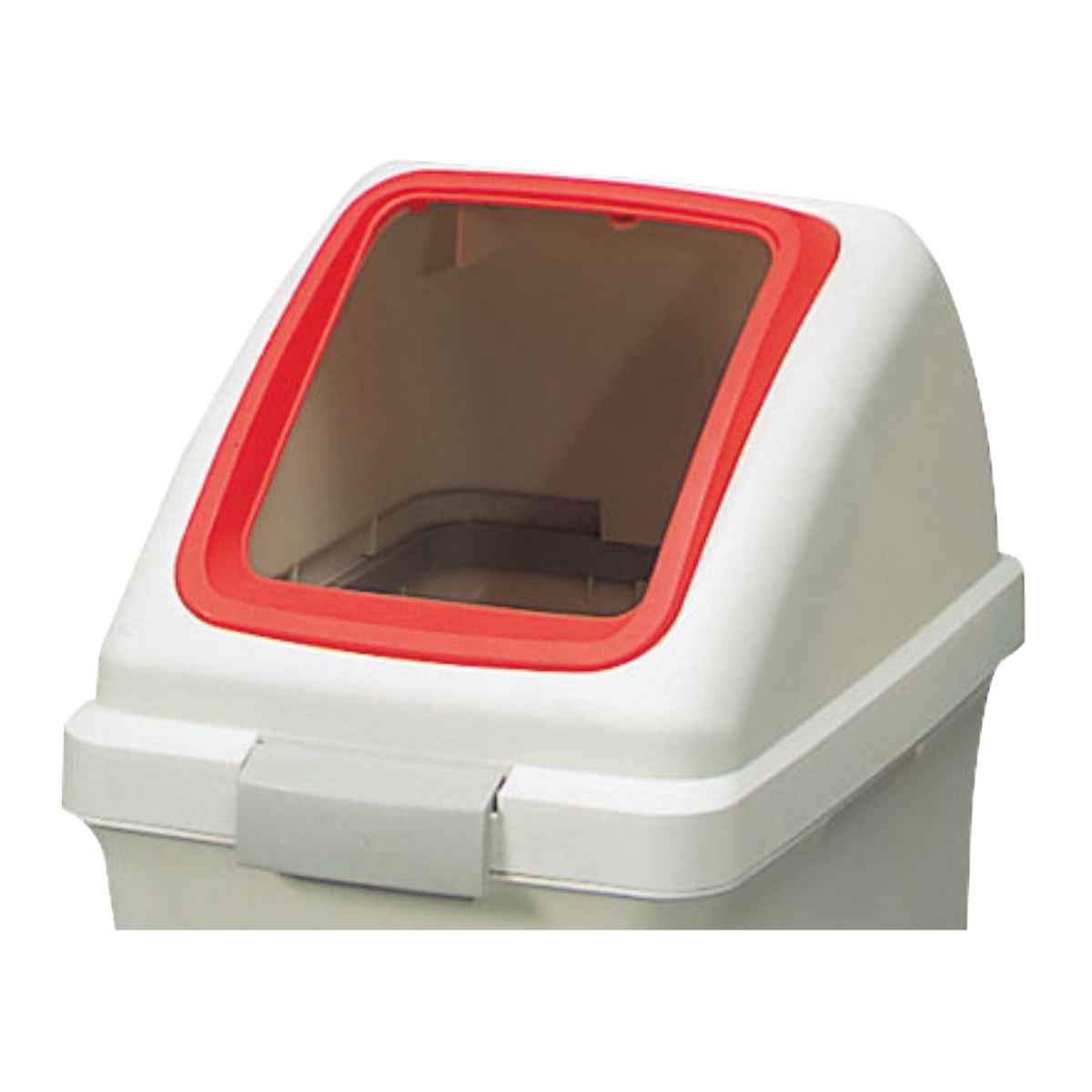 分別ゴミ箱 角穴蓋 丸穴蓋 リサイクルトラッシュECO-35専用 ( 蓋 ふたのみ パーツ ヤマザキ ダストボックス フタ 山崎産業 コンドル ふた 専用ふた 角穴 丸穴 専用パーツ ) 【もえるごみ】 もえるごみ