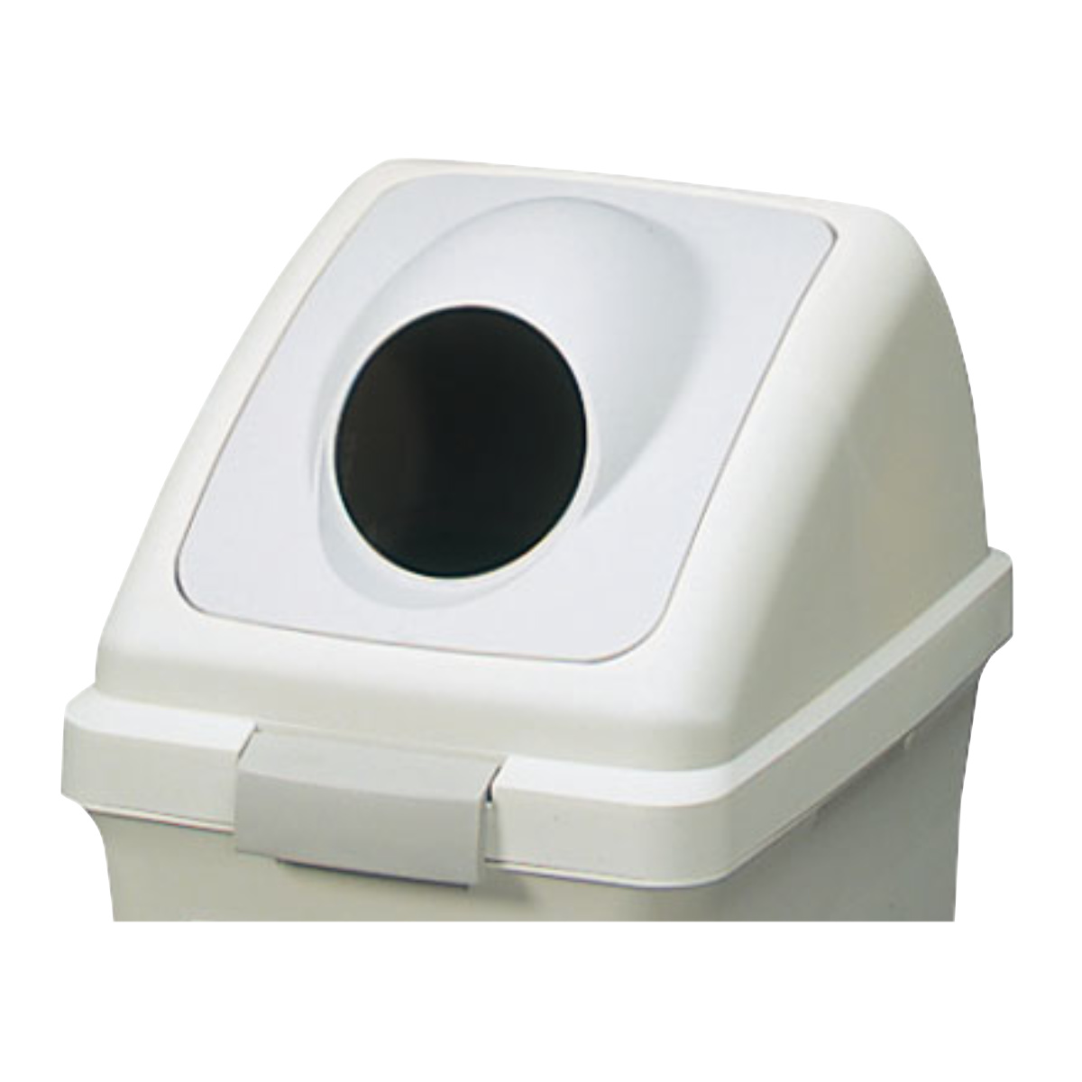 分別ゴミ箱 角穴蓋 丸穴蓋 リサイクルトラッシュECO-35専用 ( 蓋 ふたのみ パーツ ヤマザキ ダストボックス フタ 山崎産業 コンドル ふた 専用ふた 角穴 丸穴 専用パーツ ) 【カン】 カン