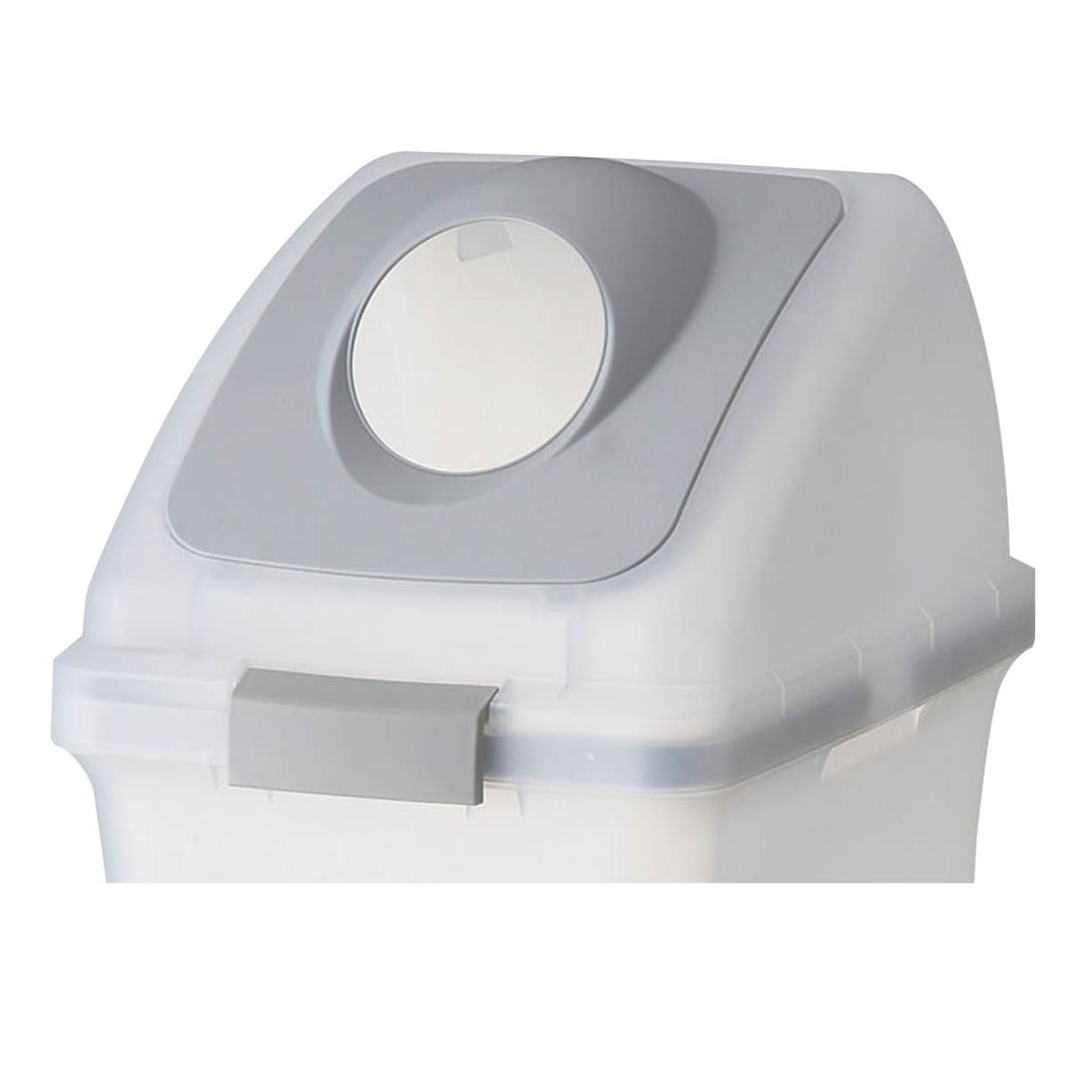 分別ゴミ箱 角穴蓋 丸穴蓋 リサイクルトラッシュSKL-35専用 ( 蓋 ふたのみ パーツ ヤマザキ ダストボックス フタ SKL-35 専用 対応 山崎産業 コンドル ふた 専用ふた 角穴 丸穴 専用パーツ ) 【カン】 カン