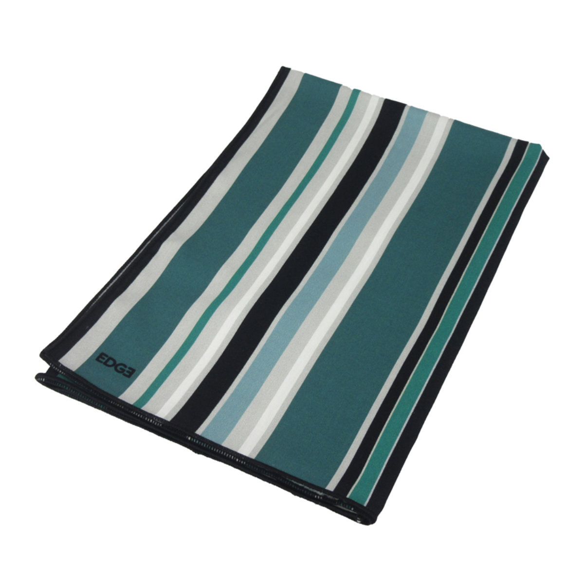 ランチクロス 25EDGE ( ナフキン ランチョンマット 弁当包み 三角巾 給食ナフキン 日本製 お弁当箱 弁当 弁当箱 包み 入れ 子供用 幼稚園 保育園 給食 キッズ 正方形 子供 ) 【グリーン】 グリーン