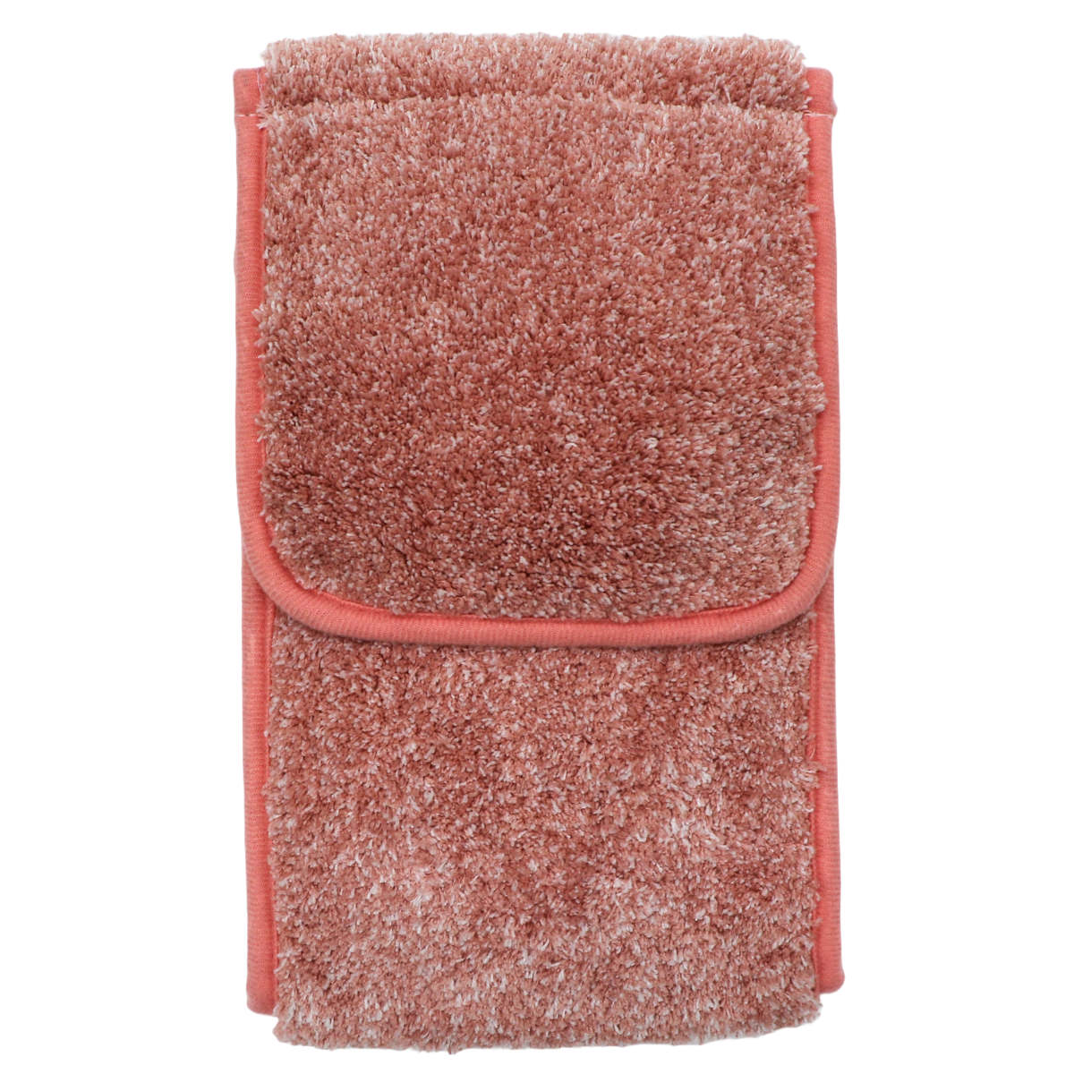 トイレ ペーパーホルダーカバー グラデ ( トイレットペーパーカバー ファブリック ペーパーホルダー 予備 洗える 洗濯OK トイレタリー ホルダーカバー 取り付け簡単 無地 グラデーション ) 【スモークピンク】 スモークピンク