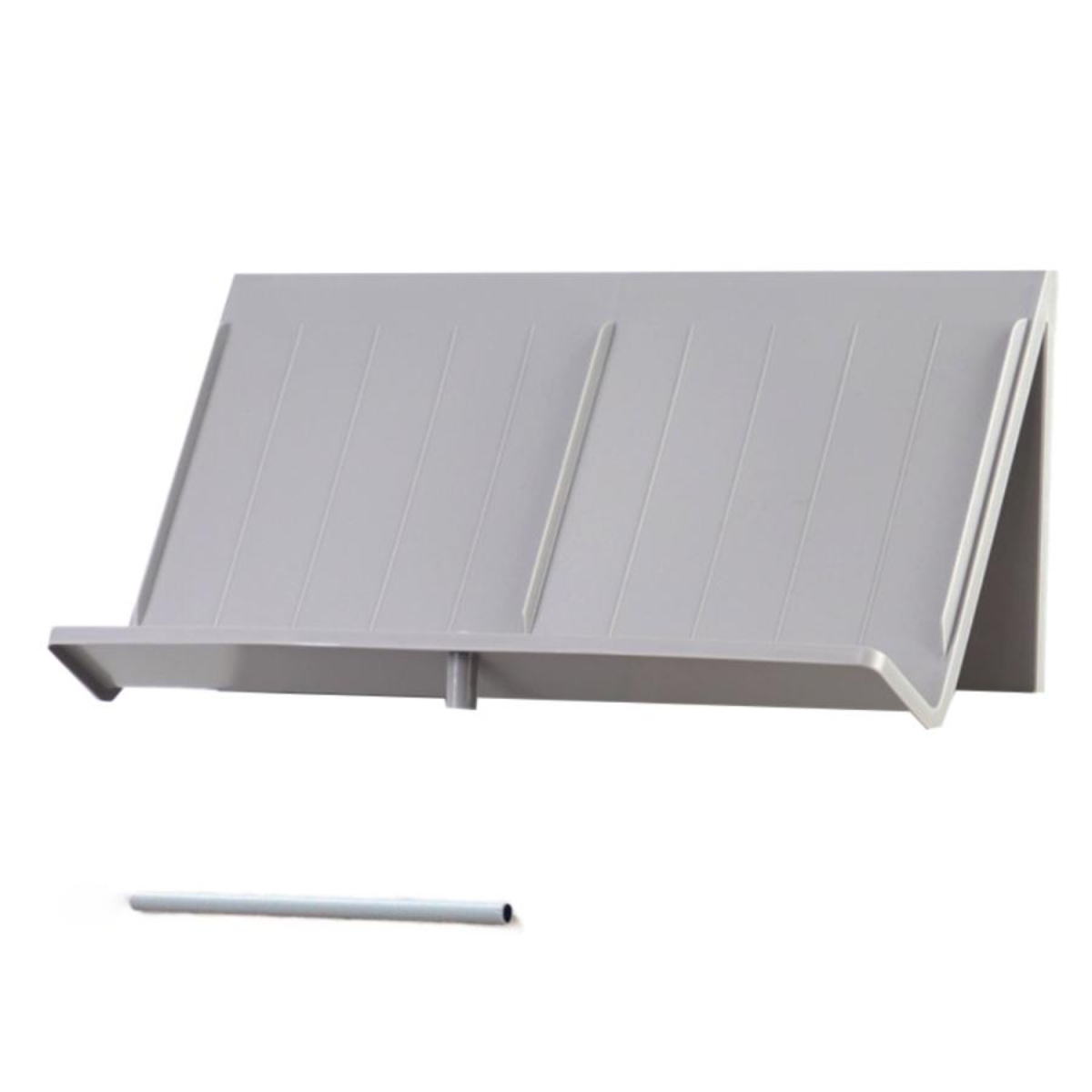 シューズラック 継足しパーツ 同色2個セット 幅45×奥行17.5×高さ21cm ( シューズスタンド スリム 4足 靴収納 玄関 下駄箱 靴 収納 ラック 簡単 組み立て 玄関収納 シューズ 省スペース シューズボックス 継ぎ足し可能 ) 【グレー】 グレー