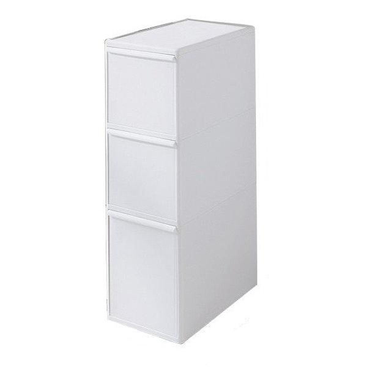 ゴミ箱 65L 3段 幅25.5cm ワイド 分別引き出しステーション ( ごみ箱 65リットル 20L 25L 3分別 キッチン 省スペース スリム 隙間収納 引出し ダストボックス 縦型 隙間 収納 キッチン収納 分別 ストッカー )