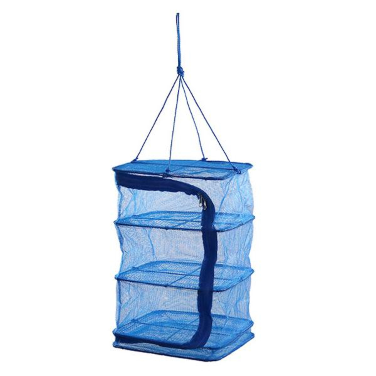 万能干しかご 3段 S 25x25x45cm ( ほしかご 干しかご 乾物ネット 干し網 一夜干し 干物 野菜干し ドライフルーツ 防虫 天日干し 虫除けネット 虫よけネット 折り畳み )