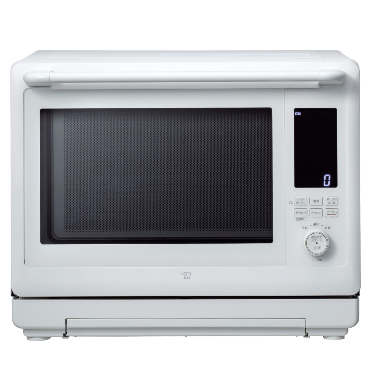 象印 オーブンレンジ エブリノ 30L 電子レンジ ( 象印マホービン オーブン レンジ フラット 大型 グリル 250度 角皿 付き オーブン付き 赤外線センサー 縦開き 簡単操作 焼き魚 ZOJIRUSHI EVERINO おしゃれ ) 【ホワイト】 ホワイト